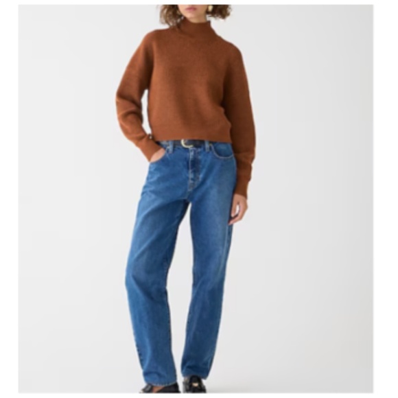 New J.Crew Ribbed Turtleneck Sweater In Stretch Yarn - Picture 3 of 4